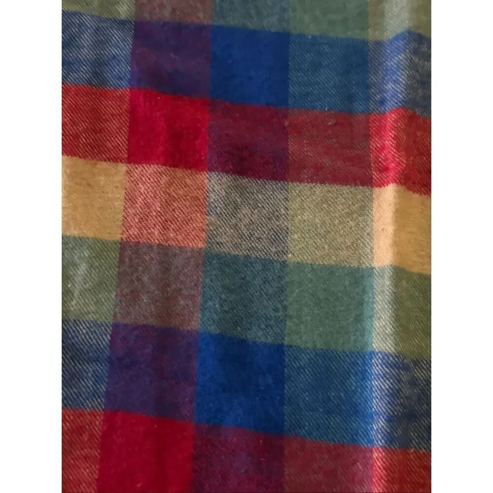 Brand New Vintage Montgomery Ward Women's Large Multi Colored Sleep Dress Button